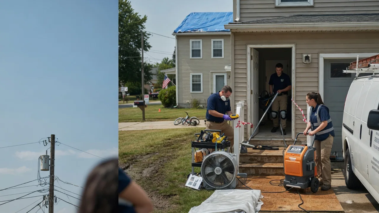 Water Damage Repair in Milford Square, PA near me